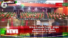 Wike-Fubara Crisis - Reps Approve Civil Rule Suspension In Rivers