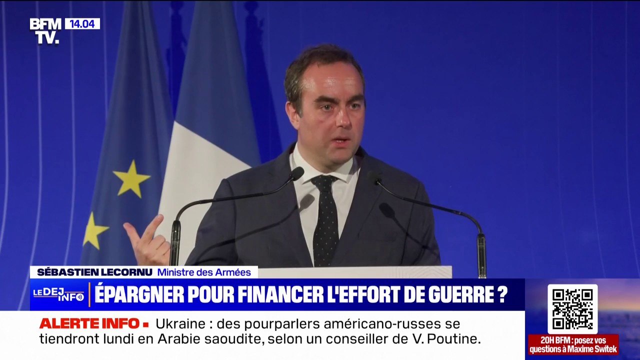 Sébastien Lecornu, ministre des Armées: "Au ministère, on n'a jamais autant reçu de courriers de nos compatriotes en disant: 'Comment on peut aider?'"
