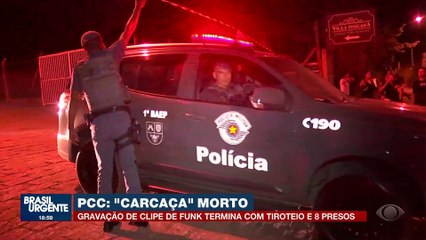 PCC: "Carcaça" troca tiros com a polícia e acaba morto
