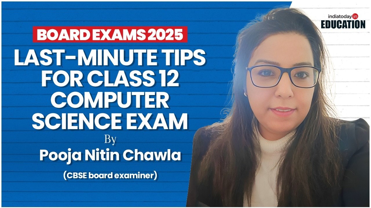 CBSE board examiner shares last-minute Class 12 Computer Science exam tips