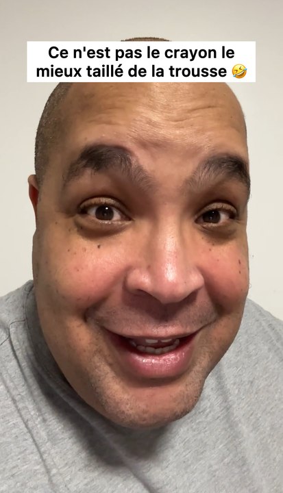 Ce n'est pas le crayon, le mieux taillé de la trousse 🤣 #humour #drole #parodie #comedie #reflexion #citation #expression #rire
