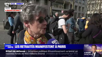 Pensions, sécurité sociale, âge légal… Les revendications des retraités qui manifestent à Paris