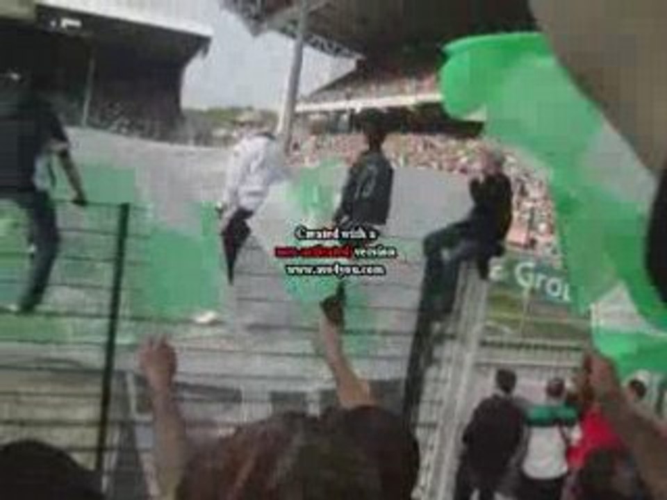 asse lille debut du match drapeau green angels1