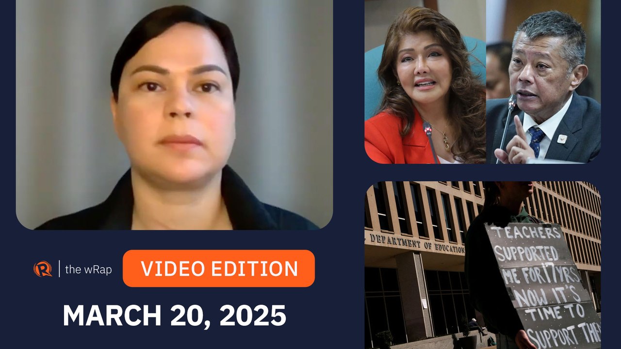 Sara Duterte answers questions about OVP operations while abroad | The wRap