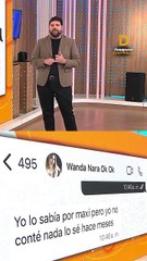 WANDA NARA CONFIRMÓ EL ROMANCE DE MAXI LÓPEZ Y LA CHINA SUÁREZC