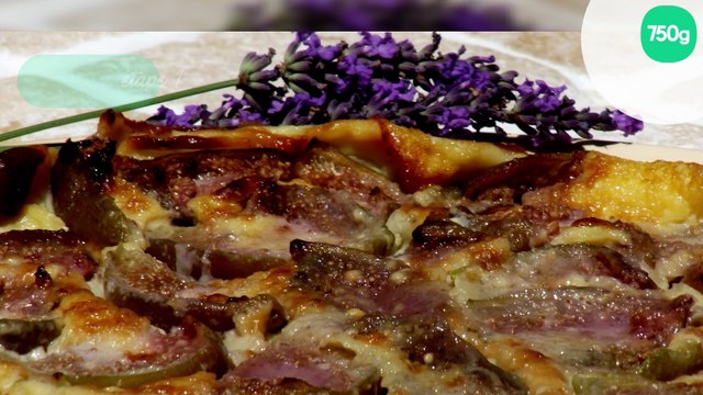 Clafoutis aux figues et à la lavande