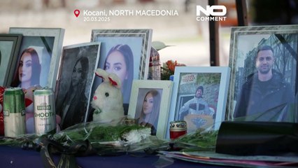 Vítimas do incêndio na discoteca da Macedónia do Norte são sepultadas