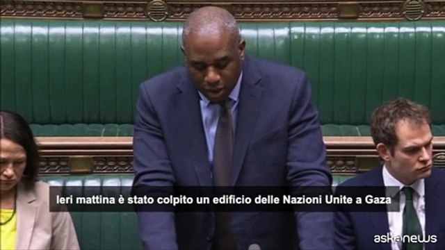 Londra chiede indagine su raid Israele contro edificio Onu a Gaza