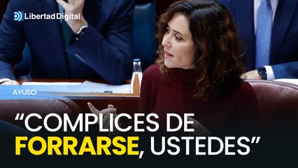 Ayuso enumera las peores TRAMAS DE CORRUPCIÓN del Gobierno