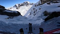 GoPro POV: Weitien Ho Dropping a Heater on the Bec des Rosses - 2025 YETI Xtreme Verbier by Honda
