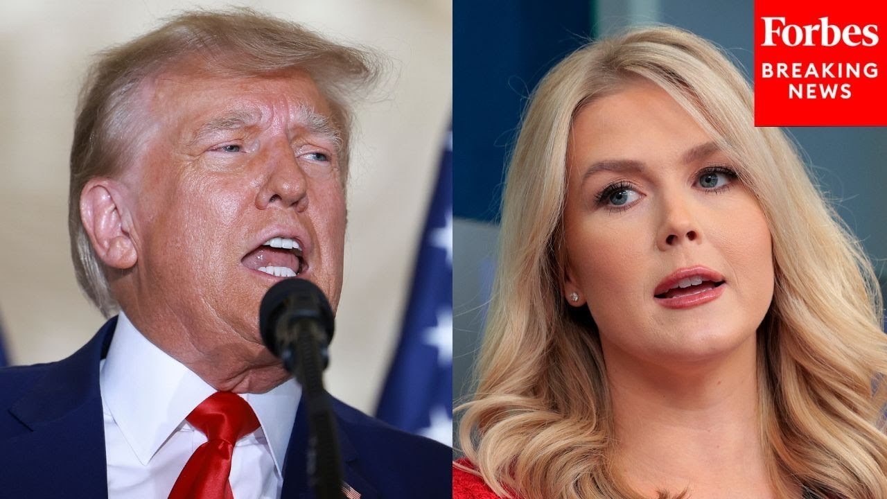 Reporters Grill Karoline Leavitt On President Trump's Department Of Education Plans