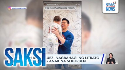 Tom Rodriguez, nagbahagi ng litrato kasama ang anak na si Korben | Saksi