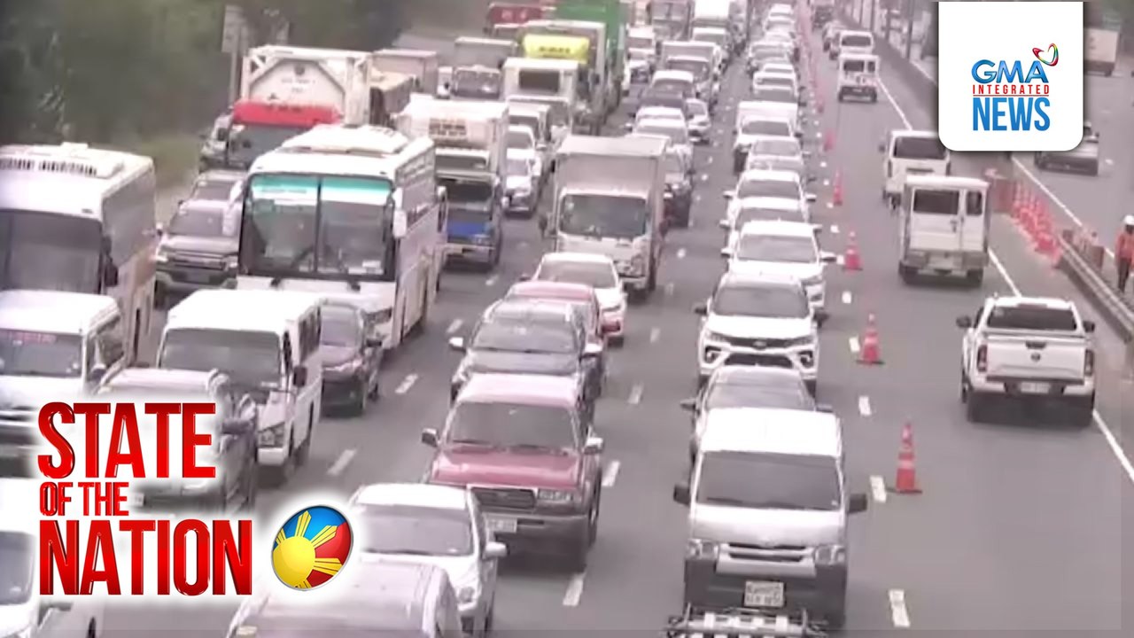 Mabigat na daloy ng trapiko, nararanasan sa NLEX dahil sa nasirang tulay sa Marilao | SONA
