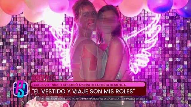 Nicole Neumann dio detalles sobre el cumpleaños de quince de su hija Allegra Cubero