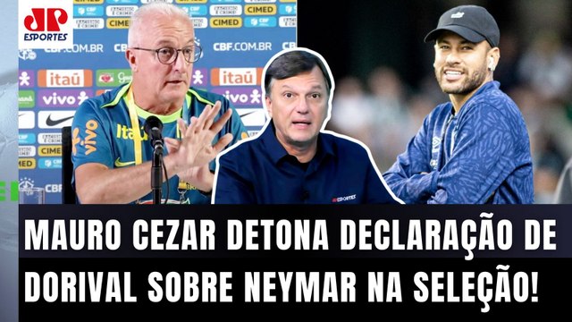 É TOTALMENTE ABSURDO, gente! Essa FALA do Dorival sobre o Neymar na Seleção... Mauro Cezar CRITICA