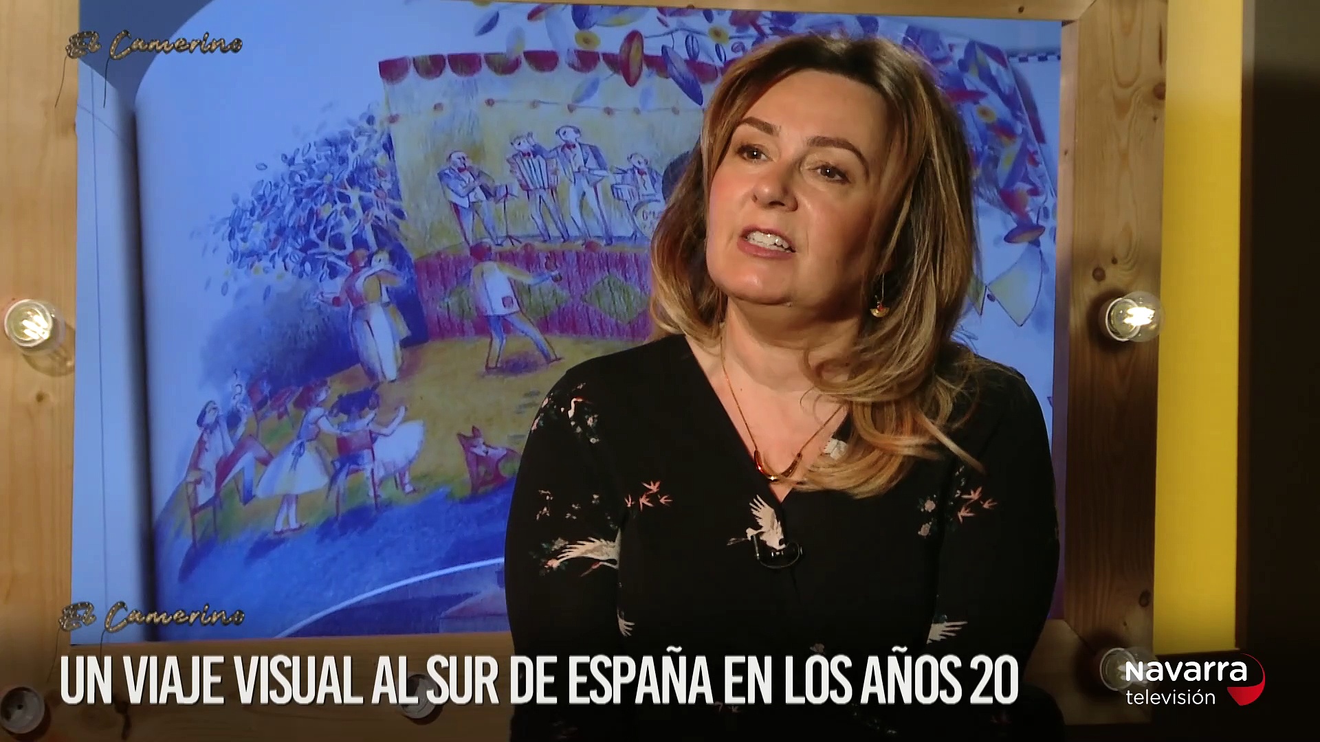 Idoia Iribertegui pinta a Lorca