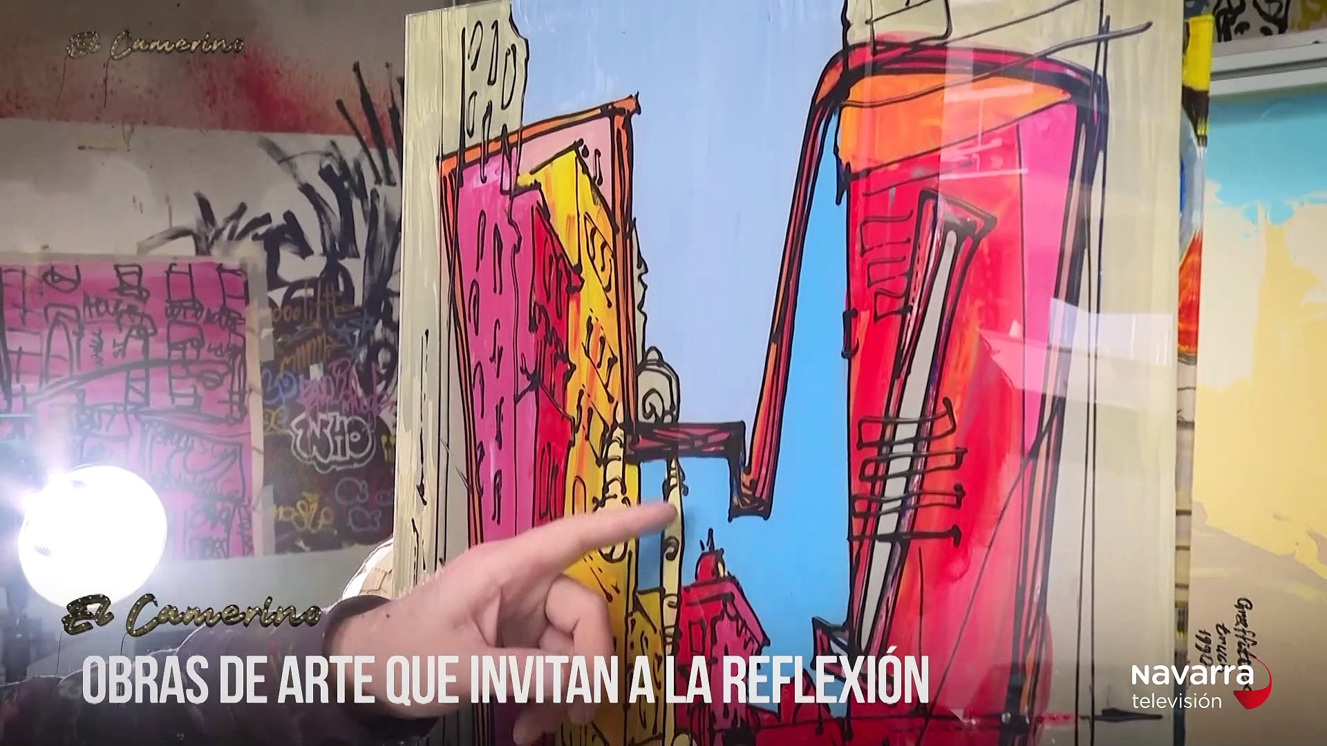 Pablo Ochoa de Olza y su pasión por el grafiti