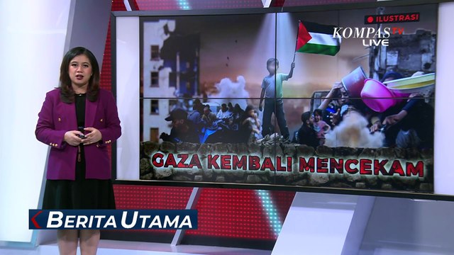 Gaza Kembali Mencekam, Israel Lakukan Serangan Udara saat Gencatan Senjata