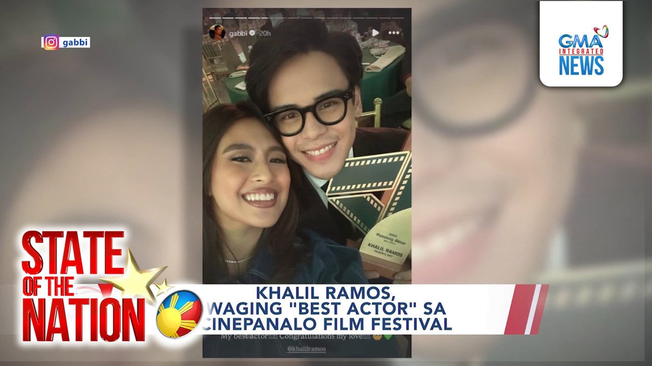 Khalil Ramos, waging "Best Actor" sa Cinepanalo Film Festival | SONA