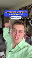 Apprendre n'importe quelle langue gratuitement 😱🚀