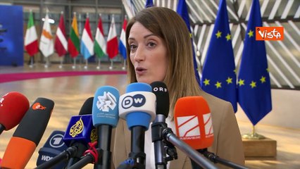 Metsola: Prossimi mesi cruciali per definire la linea dell'Unione europea