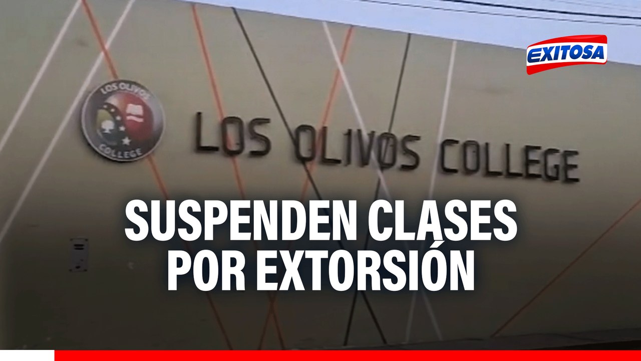 Comas: Colegio SUSPENDE clases presenciales por extorsiones en pleno estado de emergencia