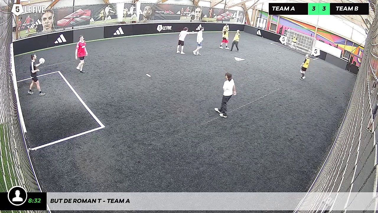 But de Roman T - Team A