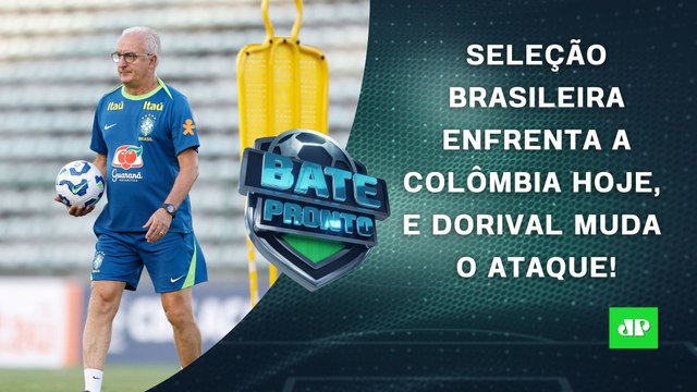 Seleção Brasileira JOGA HOJE contra a Colômbia com NOVIDADE no ATAQUE! | BATE-PRONTO