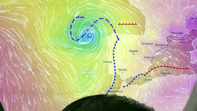 Primeras consecuencias de la borrasca Martinho: Avisos, derrumbes y crecidas de ríos
