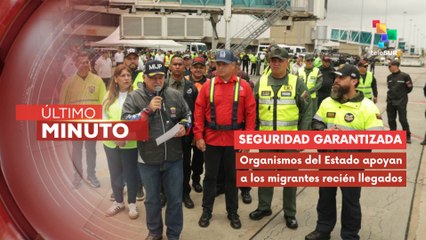 "Todos los organismos de seguridad están presentes"