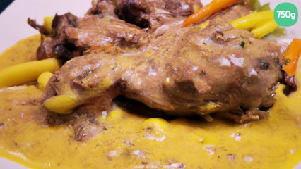 Lapin à la moutarde express