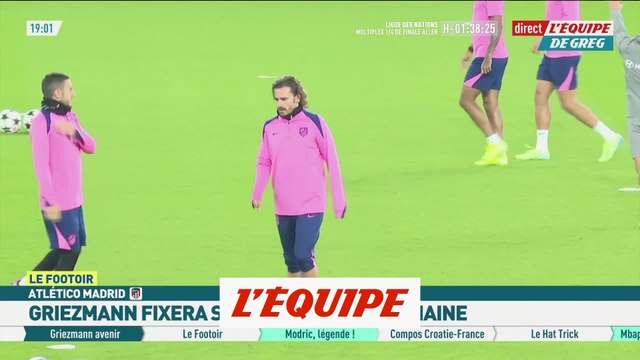 Griezmann devrait annoncer à l'Atlético s'il veut rester ou partir en MLS - Foot - ESP