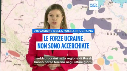 La mappa. Le forze ucraine non sono state accerchiate nella regione di Kursk