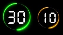 Workout Timer 30/10 seconds - Relógio Regressivo Treino