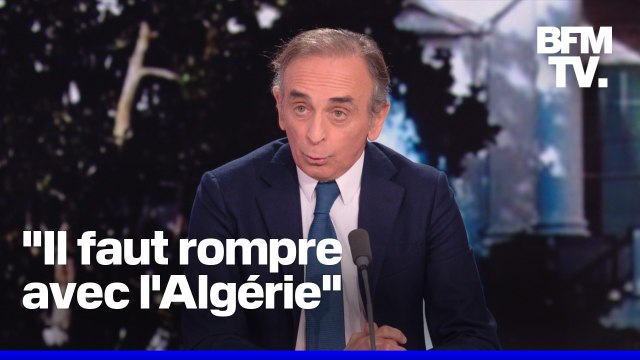 Algérie, retraites, défense… L'interview complète d'Éric Zemmour