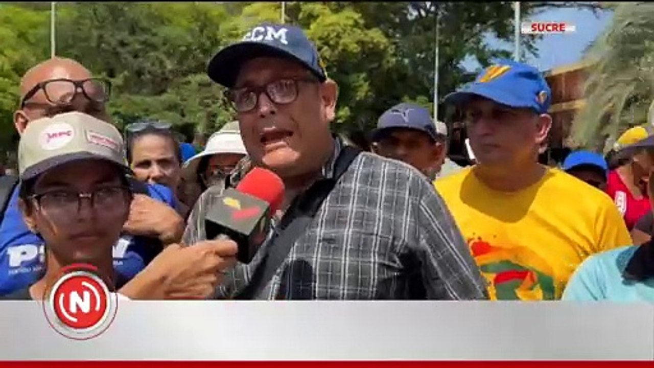 Sucre I Habitantes de la pquia. Santa Inés rechazan trato cruel contra migrantes venezolanos