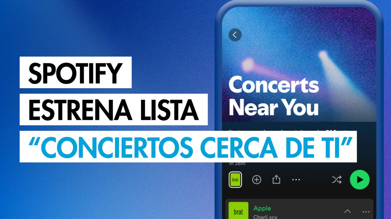 Spotify estrena lista “Conciertos cerca de ti”