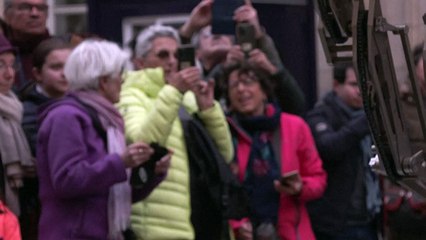 Zeus, le cheval métallique des JO, exposé à Lyon