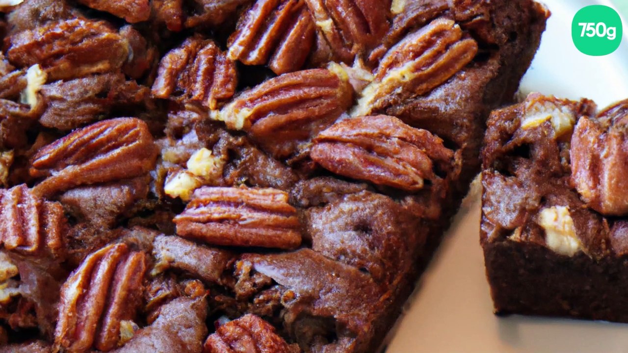 Brownie craquant aux noix de pécan