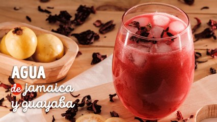 Receta de agua de jamaica y guayaba ¡En 4 pasos!