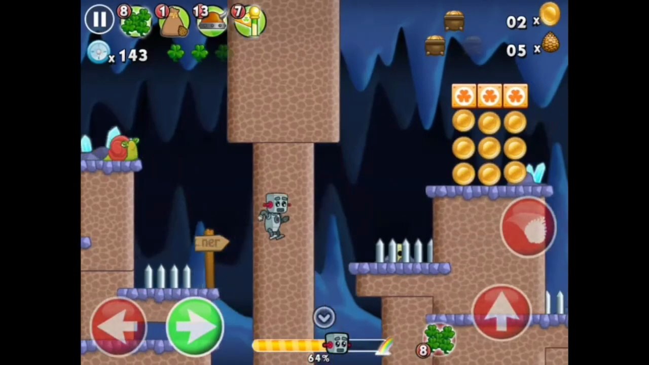 🍀 Lep’s World Walkthrough | World 14🌈