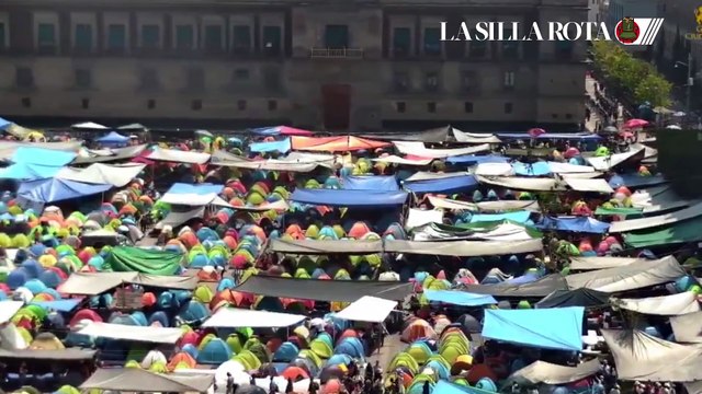 CNTE bloquea accesos al AICM: Manifestaciones paralizan CDMX