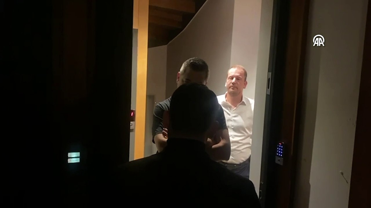 İBB Medya AŞ Yönetim Kurulu Başkanı Murat Ongun'un gözaltına alındığı anlar kamerada