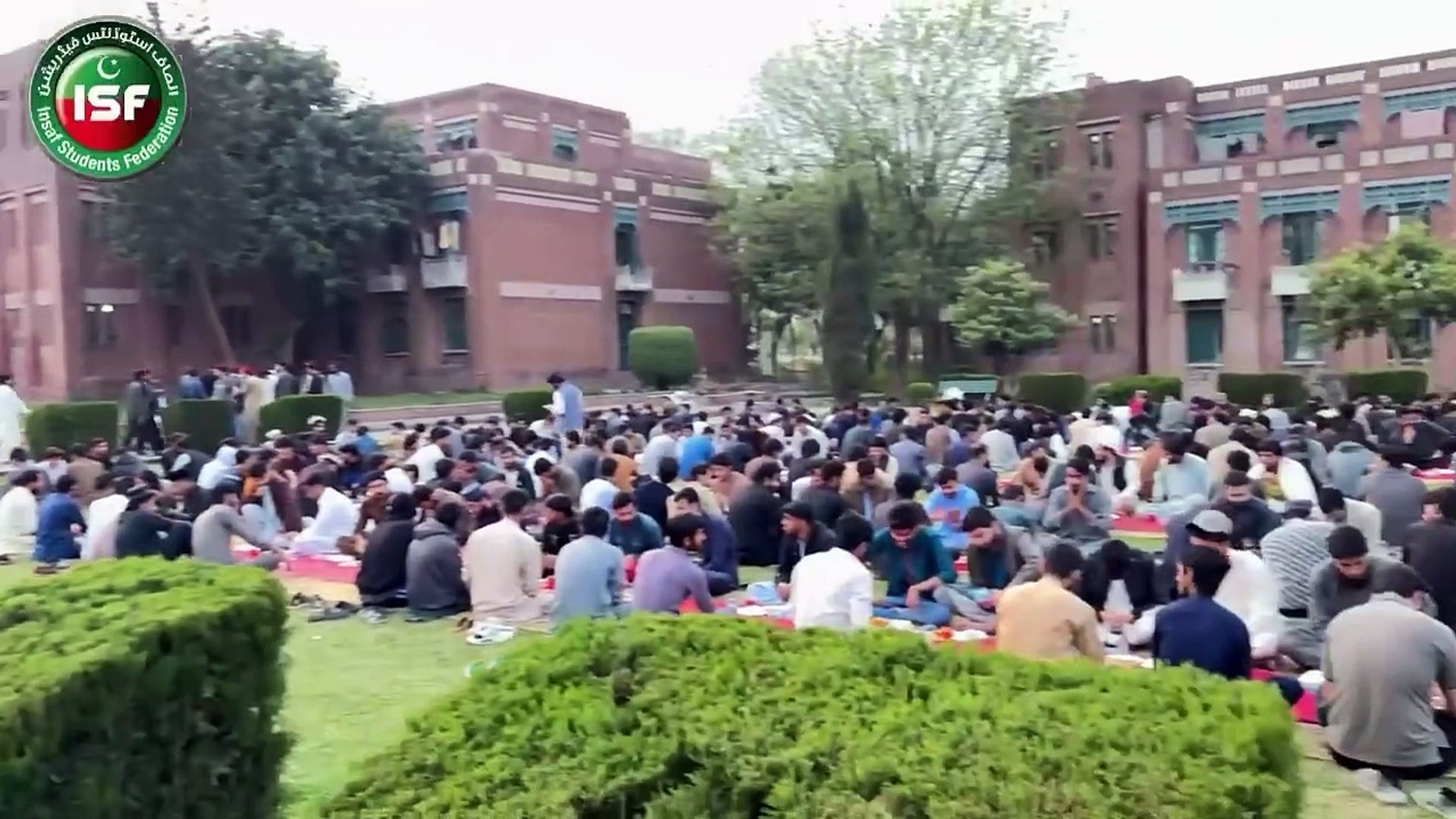 ⁣Insaf Students Federation organized a prayer ceremony for Quaid Imran Khan, his wife, Barrister Hass