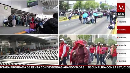 CNTE toma caseta México-Cuernavaca y permiten el paso libre