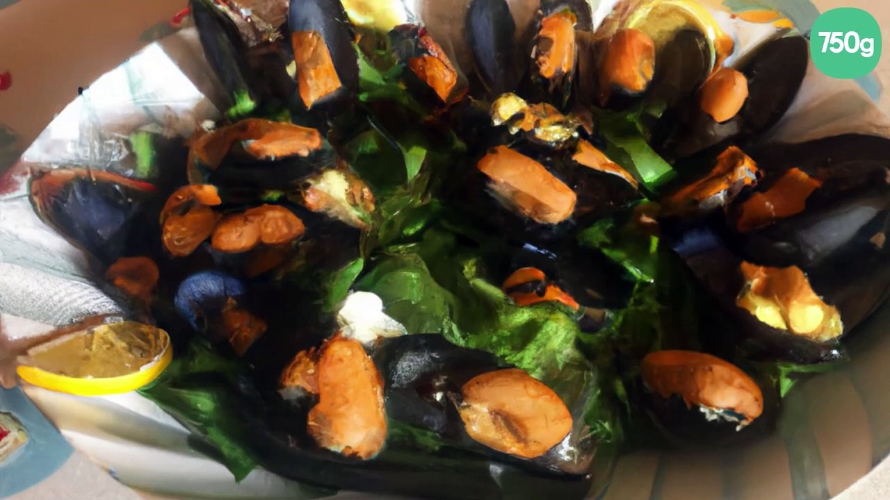 Salade de moules au gingembre