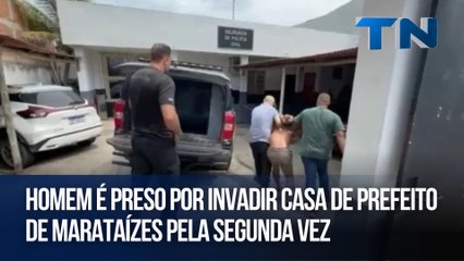 Homem é preso por invadir casa de prefeito de  Marataízes pela segunda vez