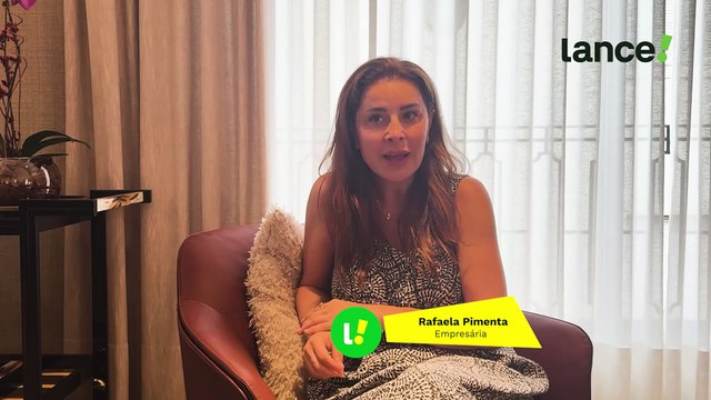 Rafaela Pimenta comenta sobre futebol feminino
