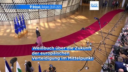 EU-Gipfeltreffen: Sicherheit und Verteidigung im Fokus