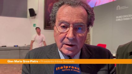 Ue, Gros-Pietro "I risparmi sono ricchezza da reinvestire"
